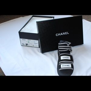 Chanel strap sandals